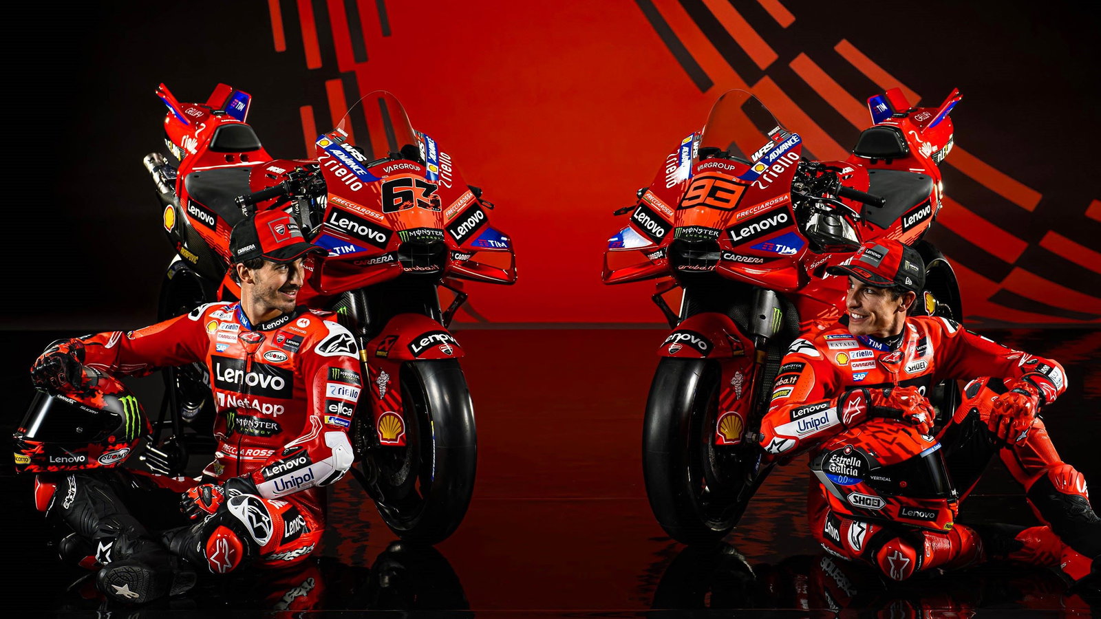 Francesco Bagnaia, Marc Marquez